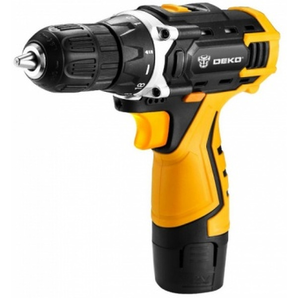 Дрель-шуруповерт Deko DKCD12FU-Li (063-4100) с 1-м АКБ
