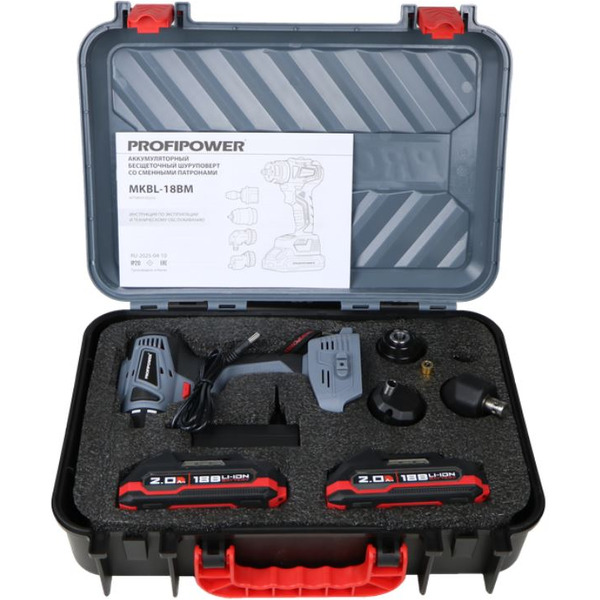 Дрель-шуруповерт ProfiPower MKBL-18BM (E0250)