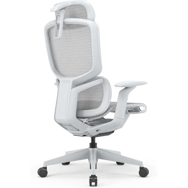 Кресло компьютерное SitZone E-JX-002А сетка, белый, крестов. пластик