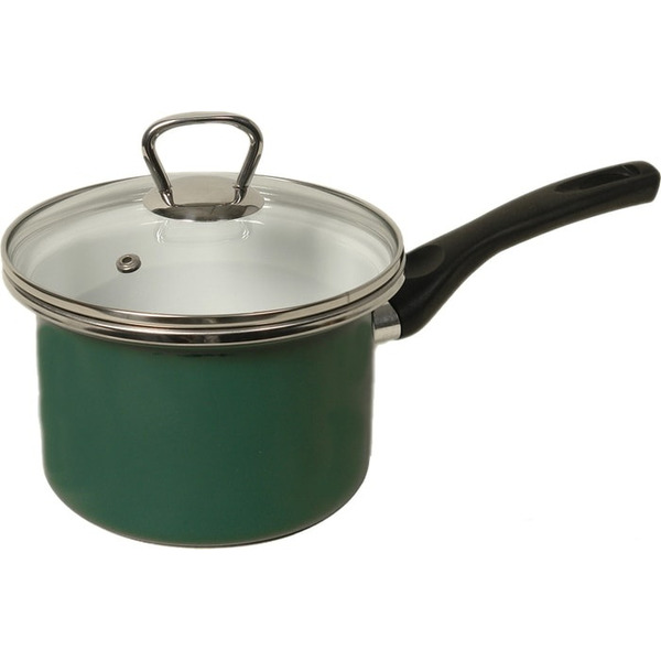 Кастрюля Сантэкс 1-2215411 (изумрудный, белый)