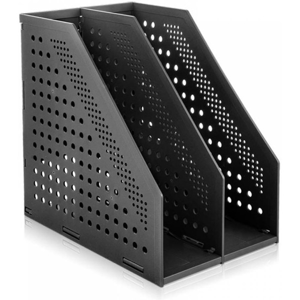 Лоток для бумаг Deli 78999 (темно-серый)