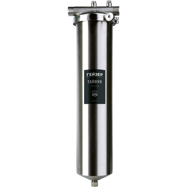 Проточный фильтр Гейзер Тайфун 20ВВ 1"