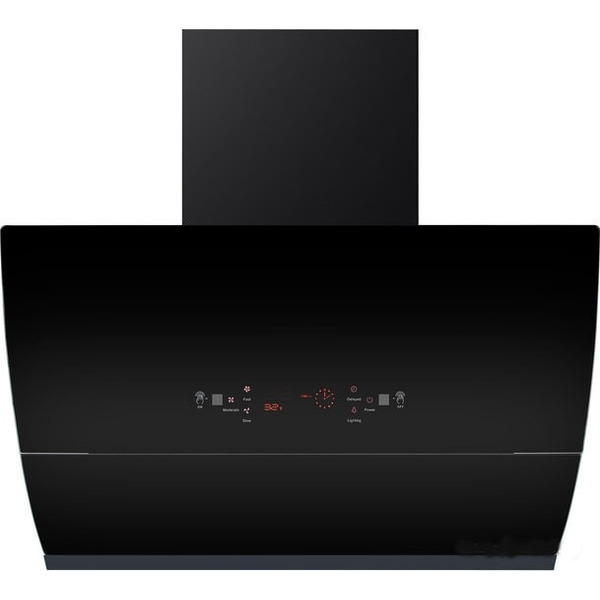 Воздухоочиститель для кухонь (вытяжка кух.) т.м. "BACKER" AH90E-THSL180 Black Glass