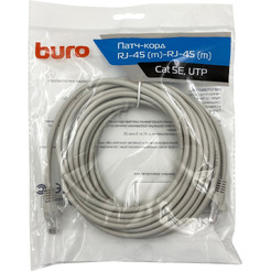 Патч-корд Buro UTP-5E-7M-G