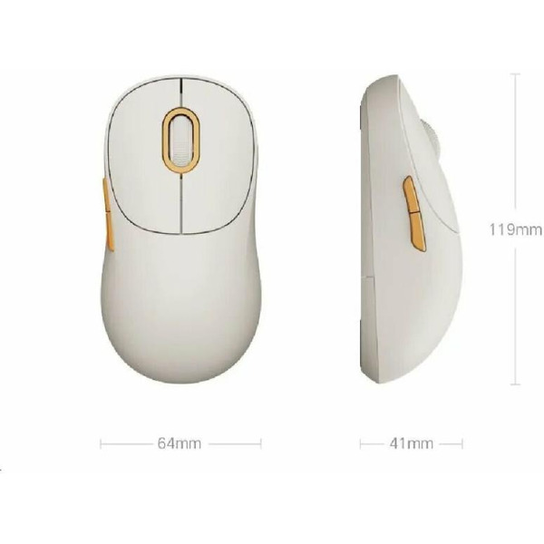 Мышь Xiaomi Wireless Mouse 3 BHR8912GL / XMWXSB03YM (белый)