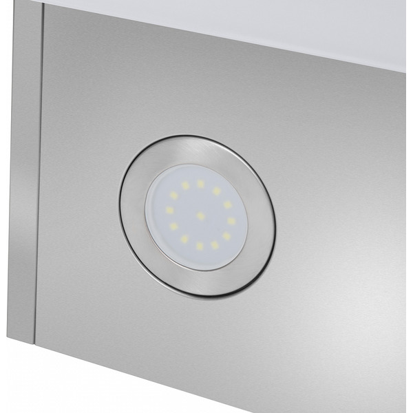 Кухонная вытяжка MAUNFELD Mersey 60 (нержавеющая сталь\белое стекло)