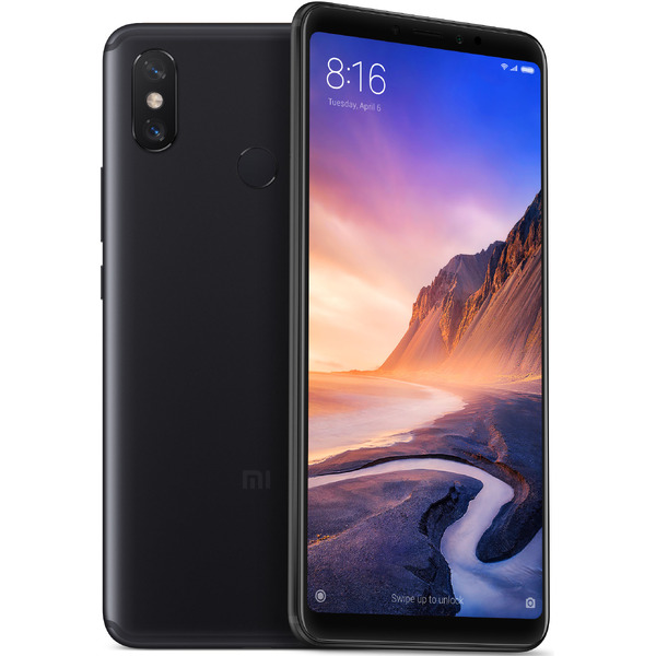 Смартфон XIAOMI Mi Max 3 4GB/64GB Black EU