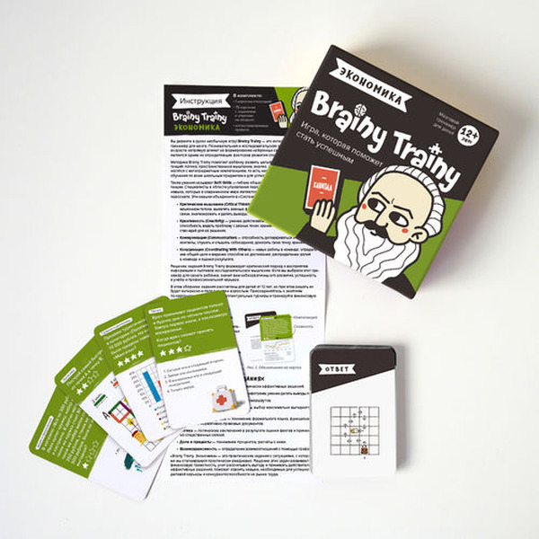 Настольная игра Банда Умников Brainy Trainy Финансовая грамотность (Экономика) УМ267