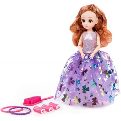 Кукла Полесье Даша в нарядном платье + аксессуары (6 элементов) (в коробке №2) 2949