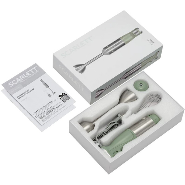 Блендер Scarlett SC-HB42S14 (Зеленый)