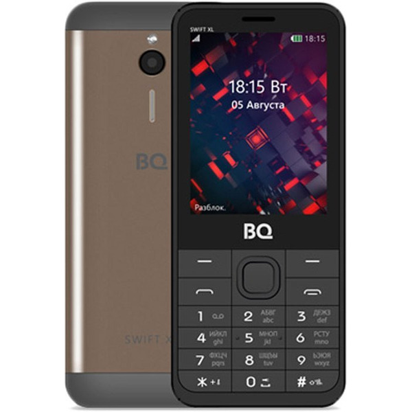 Мобильный телефон BQ-Mobile Swift XL коричневый (BQ-2811)