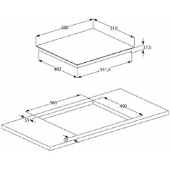 Поверхность электрическая BEKO HIC 64402X