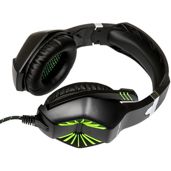 Игровая гарнитура DIALOG Gan-Kata HGK-28L черно-зеленая