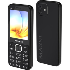 Кнопочный телефон Maxvi K28 (черный)