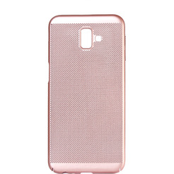 Чехол-накладка Bingo Breathable для SAMSUNG Galaxy J6+ (розовое золото)
