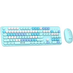 Клавиатура + мышь AULA AC306 (Blue-Colorful)
