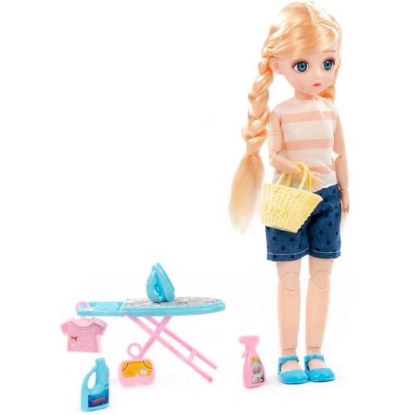 Кукла Полесье Даша дома + аксессуары (7 элементов) (в коробке №2) 2987