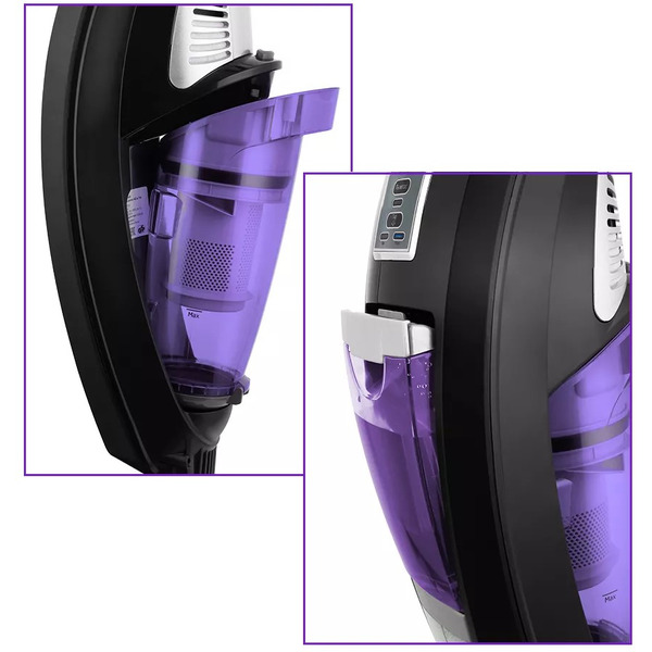 Вертикальный паровой пылесос KITFORT КТ-535-1 черный