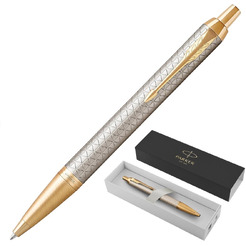 Ручка шариковая IM Premium Warm Silver GT PARKER 142509 / 1931687