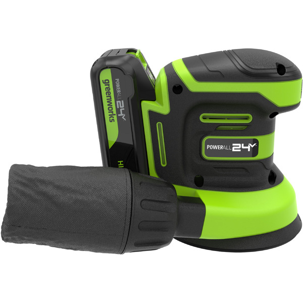 Эксцентриковая шлифмашина Greenworks OS325 3100907 (без АКБ и ЗУ)