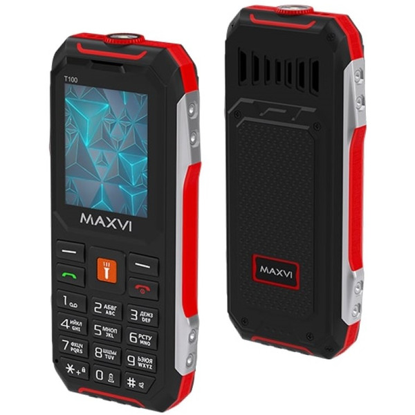 Мобильный телефон Maxvi T100 (красный)