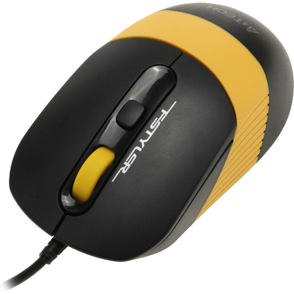 Офисный набор A4Tech Fstyler F1110 (черный/желтый)