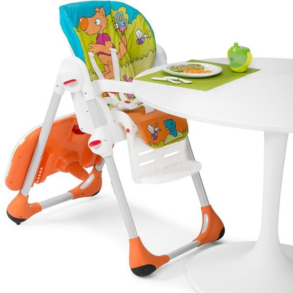 Стульчик для кормления Chicco NEW POLLY 2 в 1 WOOD FRIENDS