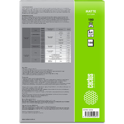 Фотобумага Cactus CS-MA4180100