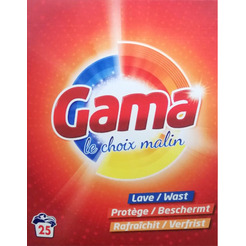 Порошок стиральный универсальный GAMA REGULAR 1,625 кг (25 стирок)