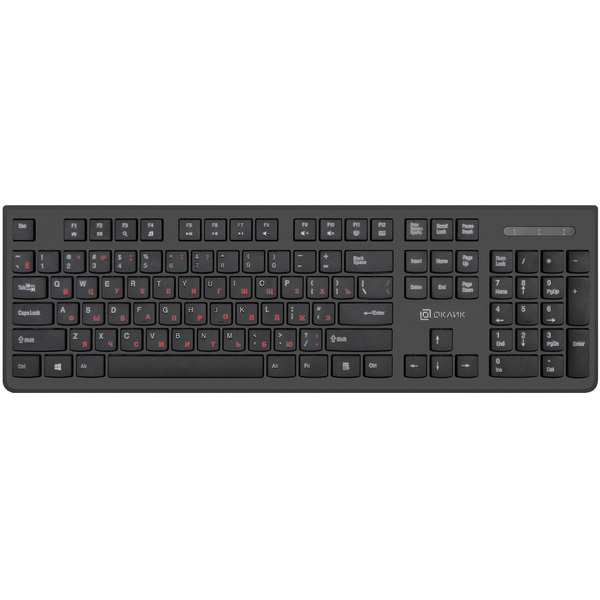 Клавиатура Oklick 505M (черный)