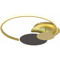 Потолочный светильник ESCADA 10247/3LED (золото/кофейный)