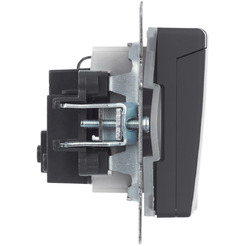 Розетка IEK Brite РСбш10-3-44-БрГ