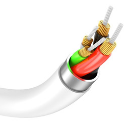 Кабель VIPFAN P04 Type-C-Lightning 3A 1 м (белый)