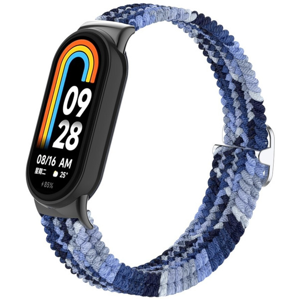 Ремешок Bingo Braided для Xiaomi Mi Band 8 (оттенки синего)