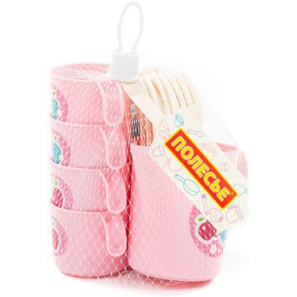 Набор игрушечной посуды Полесье Анюта 80073