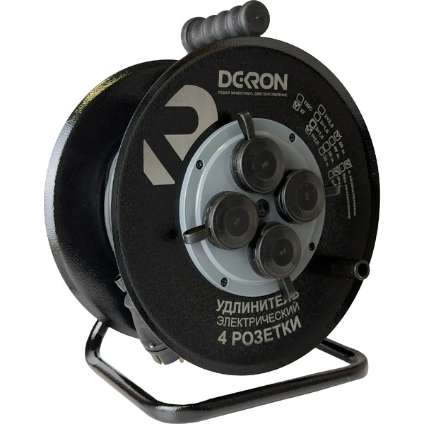 Удлинитель на катушке DEKRON DEK0906-0008