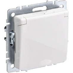 Розетка IEK Brite РСбш10-3-БрБ