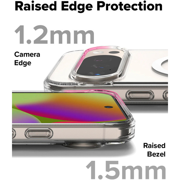 Чехол Ringke FUSION MAGNETIC для Pixel 10 Pro XL CLEAR