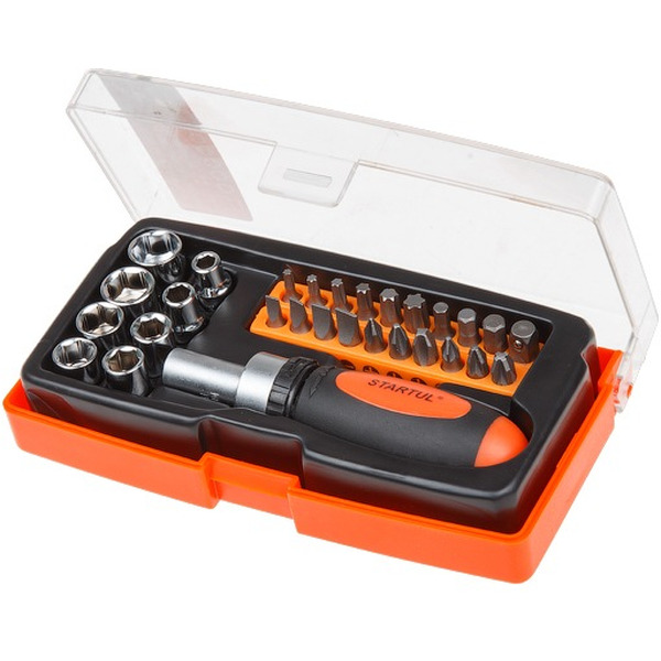 Набор отвертка с битами Startul ST3049-29 (29 предметов)