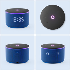 Умная колонка Яндекс.Станция Мини 3 Про (YNDX-00059BLU) синий