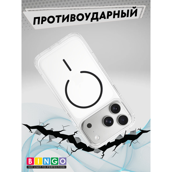 Бампер Bingo Thin Circle для APPLE iPhone 17 Pro Max Черный