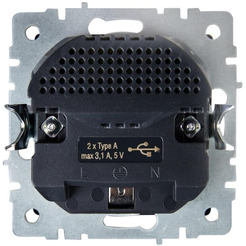 Розетка IEK Brite BR-R14-16-U21-D31-K37