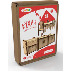 Аксессуары для кукольного домика Woody Кухня 02161