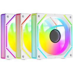 Комплект вентиляторов для корпуса Ocypus Gamma F12 Uni WH ARGB Reverse Blade 3IN1