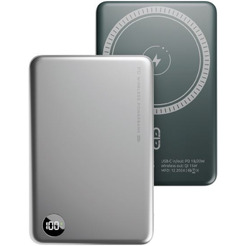 Внешний аккумулятор Olmio QM-16 10000mAh 044475 (серебристый)