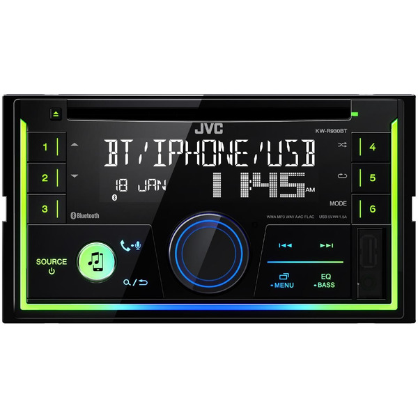 CD/MP3-магнитола JVC KW-R930BT