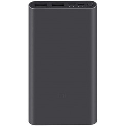 Портативное зарядное устройство Xiaomi Mi Power Bank 3 VXN4274GL (PLM13ZM) черный
