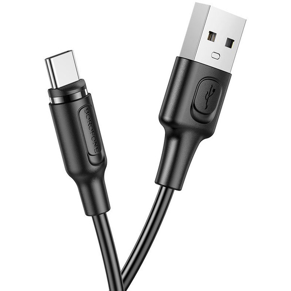 Кабель Borofone BX41 USB Type A - USB Type C  1 м 041128 (черный)
