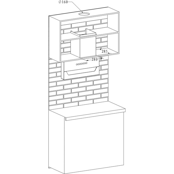 Вытяжка Haier HVX-W682CBX