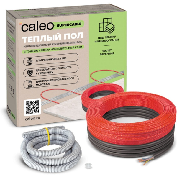 Комплект теплого пола CALEO SUPERCABLE 18W-60